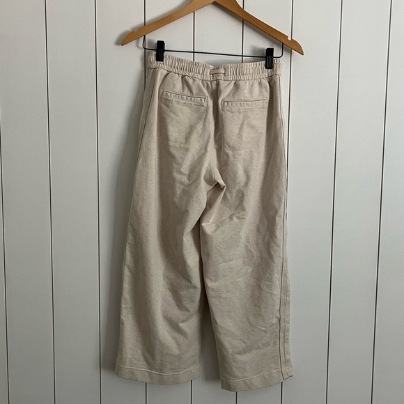 Athleta Farallon Heathered Wide Leg Crop Pants - Picture 3 of 3